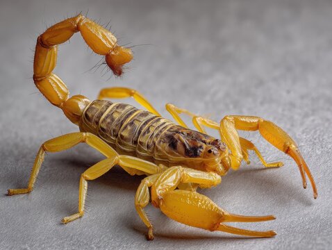 Bark Scorpion - Centruroides exilicauda: The Poised Predator of Nature's Venomous Realm