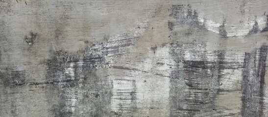 Heavy Grunge Wall Abstract Background with Dark Paint Strokes