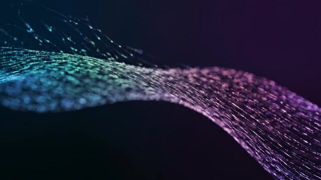 Seamlessly looping video of shimmering optical lines creating a mesmerizing, flowing abstract pattern grid, mesmerizing flowing abstract pattern, geometric