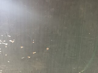 Old Grungy Olive Green Painted Metal Surface Background