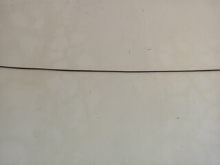 Minimalist Single Dark Horizontal Line on White Background