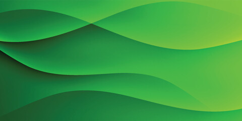 Abstract green wavy background. modern vector illustration eps 10. green background.