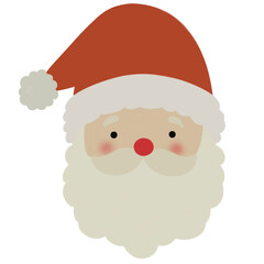 Christmas Celebration, Santa Claus, Holiday Spirit, Illustration, Festive Atmosphere, Front View, Cheerful Concept