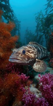 Lingcod Encounter at Monastery Reef: A Scuba Diving Adventure in California&acirc;&euro;&trade;s Underwater Wonderland