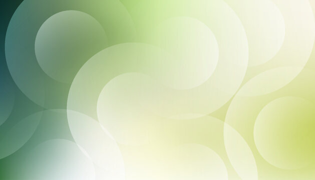 minimalist banner soft gren gradient. Vector Illustration