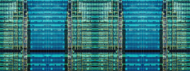 Windows of Modern Office Building. Glass building skyscraper texture in Shanghai, China