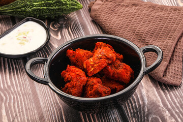 Indian cuisine - hot Fish Tikka