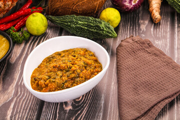 Indian cuisine - Dal Tadka lentil