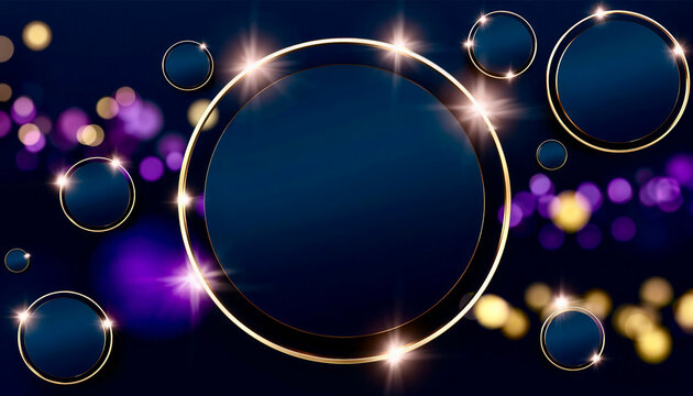 Colorful bubbles and sparkles create a festive background in vibrant hues and shapes during a celebration party