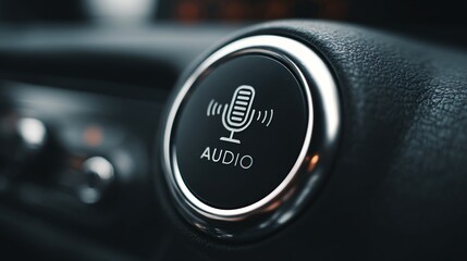 Car Audio Button