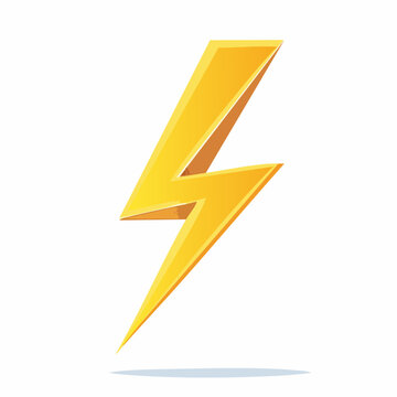 Foudre d'&eacute;claire durant un orage repr&eacute;sentant l'&eacute;l&eacute;ctricit&eacute;