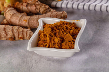 Indian spices - Curry powder heap