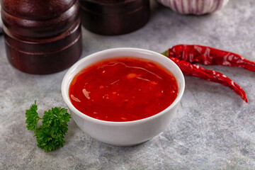 Asian sweet and sour chili sauce