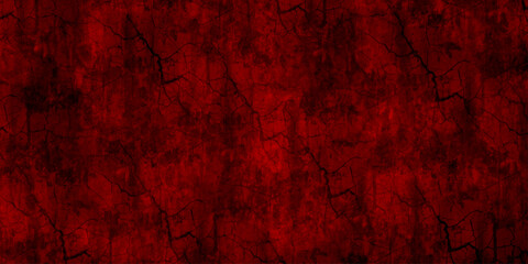 Dark red and black grunge background. red scratch wall horror scary texture. Background of cracked red wall perfect for texture design. red splash on transparent background. red scratch paper texture.