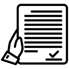 Commitment Mini Illustration Icon. Use For Modern Concept, Print, Ui, Ux Kit, Web And App Development. Vector Related To Business Finance, Management And More