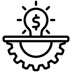 Creativity Mini Illustration Icon. Use For Modern Concept, Print, Ui, Ux Kit, Web And App Development. Vector Related To Business Finance, Management And More