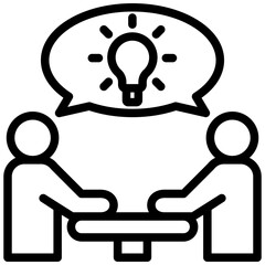 Creativity Mini Illustration Icon. Use For Modern Concept, Print, Ui, Ux Kit, Web And App Development. Vector Related To Business Finance, Management And More