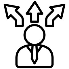 Flexibility Mini Illustration Icon. Use For Modern Concept, Print, Ui, Ux Kit, Web And App Development. Vector Related To Business Finance, Management And More