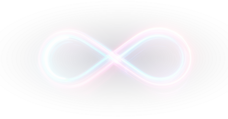 Eternity doodle PNG limitless abstract watercolor background.