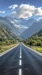 Fototapeta premium Longtermism UTM parameters nature-based Decarbonization Internxt rvezy Applied intuition Oneview Adventurous road trips mountain pass with