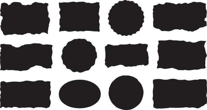 Abstract geometric shapes and lines in vibrant cmyk colors with bold typography elements