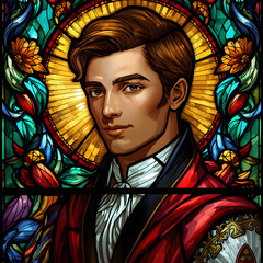 Stained Glass Prince