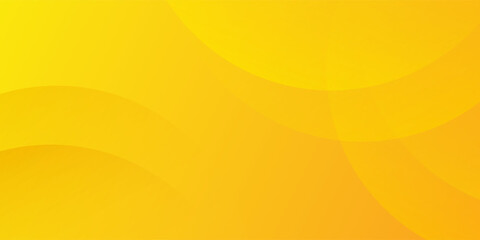 Fluid yellow gradient shapes composition. Modern creative trendy design in vector illustration