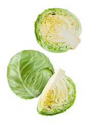 Cabbage isolated on white background