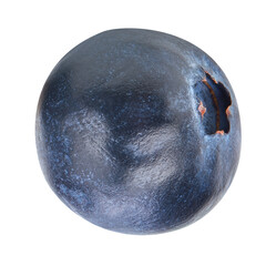 Blueberry isolated on white background