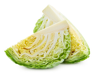 Cabbage isolated on white background