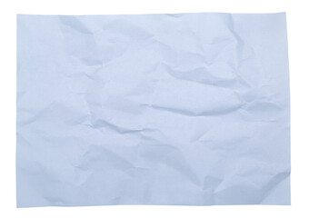 A crumpled piece of paper