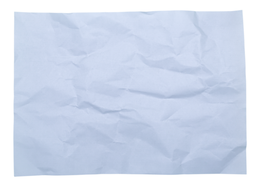 A crumpled piece of paper