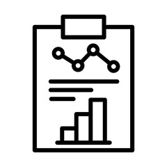 Data Analytics icon vector. Analysis illustration sign. report symbol. statistics Logo. 