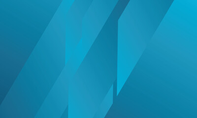Blue teal geometric diagonal layered shapes are used as a clean corporate background with translucent gradient panels and soft light shadow, modern minimal technology design