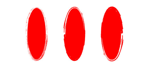Vector illustration of a red easter egg