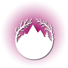 easter egg with pink ribbon