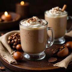 Boost Your Mood with This Mushroom-Infused Chocolate Eggnog