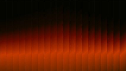 Abstract Gradient Lines Background in Black and Orange
