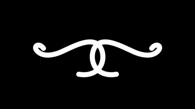 Abstract long tattoo. Simple logo, Abstract illustration