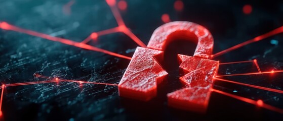 Broken padlock symbolizing data security breach