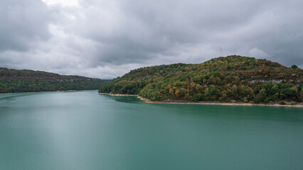 Lac de Vouglans &agrave; La Tour-du-Meix