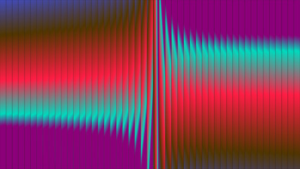 Abstract Wave Interference Pattern with Vibrant Gradient Colors
