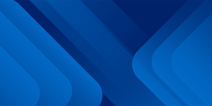 Abstract blue background with glowing geometric lines. Modern blue gradient square shape design. Futuristic technology concept. Suit for brochure, corporate, website, poster, banner,