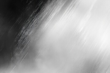 Abstract close-up of brushed metal surface with diagonal light streaks and textured patterns creating dynamic contrast