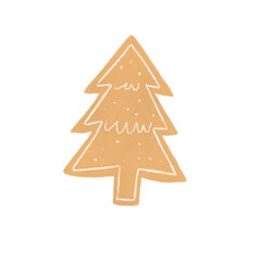 Gingerbread cute illustration