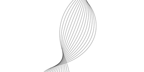 Abstract vector background illustration with a dynamic wave and sphere pattern of blue lines and shapes as a modern design element