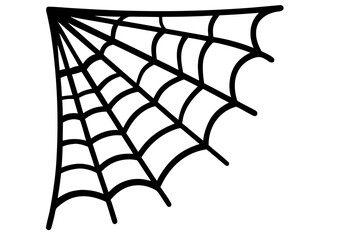 spider web silhouette,  vector, spider web black symbol