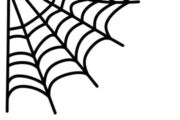 spider web silhouette,  vector, spider web black symbol