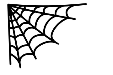 spider web silhouette,  vector, spider web black symbol