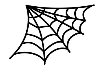 spider web silhouette,  vector, spider web black symbol